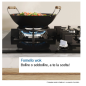 TABLE DE CUISSON À GAZ BOSCH PPQ7A6I40 VERRE NOIR 75 CM