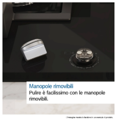 TABLE DE CUISSON À GAZ BOSCH PPQ7A6I40 VERRE NOIR 75 CM |FAB Applia...