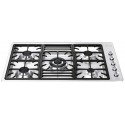 ENCIMERA DE COCCIÓN SMEG PGF95-4 ACERO INOX 90 CM