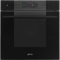 SMEG SO6106WAPB3 COMBI STEAM MICROWAVE OVEN AESTHETIC LINEA PURE BLACK -WIFI