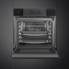 SMEG SO6104APG COMBI MICROWAVE OVEN AESTHETIC LINEA NEPTUNE GREY |F...