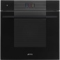 SMEG SO6104M2PB3 EINBAU KOMPAKT-MIKROWELLEN DESIGNLINIEN LINEA PURE BLACK 60 CM