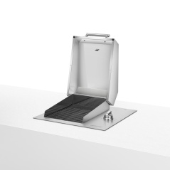 SMEG BARBECUE ELECTRIQUE BBQE60X ACIER INOXYDABLE 60 CM