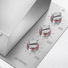 SMEG BARBECUE ELECTRIQUE BBQE12X ACIER INOXYDABLE 120 CM