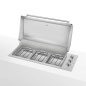 SMEG BARBECUE ELECTRIQUE BBQE12X ACIER INOXYDABLE 120 CM