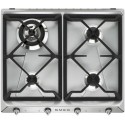 SMEG GASKOCHFELD SR964XGH EDELSTAHL DESIGNLINIE VICTORIA 60 CM