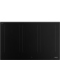 SMEG SIM3864N INDUCTION HOB MATT BLACK CERAMIC GLASS 80 CM