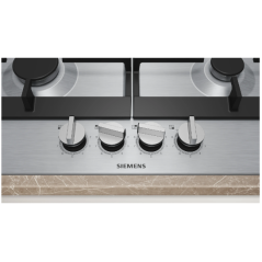 TABLE DE CUISSON À GAZ SIEMENS EC6A5HI90 ACIER INOX 60 CM
