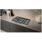 TABLE DE CUISSON À GAZ SIEMENS EC7A5SI90 ACIER INOX 75 CM