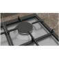 TABLE DE CUISSON À GAZ SIEMENS EC7A5SI90 ACIER INOX 75 CM