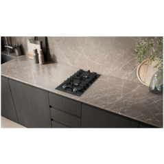 TABLE DE CUISSON DOMINO À GAZ SIEMENS ER3A6BD70 VITROCÉRAMIQUE NOIR...