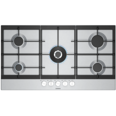SIEMENS EC9A5RB90 GAS HOB 5 BURNERS STAINLESS STEEL 90 CM |FAB Appl...
