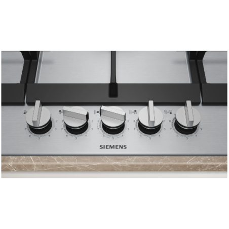 SIEMENS EC9A5RI90 GAS HOB 5 BURNERS STAINLESS STEEL 90 CM