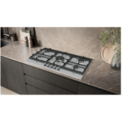 SIEMENS EC9A5RB90 TABLE DE CUISSON À GAZ ACIER INOX 90 CM |FAB Appl...
