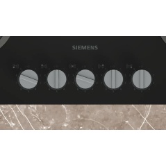 SIEMENS GAS HOB EP7A6QI10 BLACK GLASS 75 CM