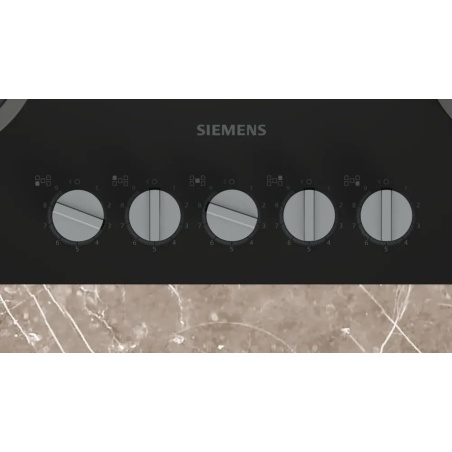SIEMENS GAS HOB EP7A6QI10 BLACK GLASS 75 CM