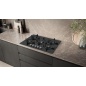 TABLE DE CUISSON À GAZ SIEMENS EP7A6QI10 VERRE NOIR 75 CM