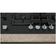 SIEMENS GAS HOB EP9A6MI40 BLACK GLASS 90 CM