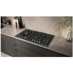 SIEMENS GAS HOB EP9A6QB90 BLACK GLASS 90 CM |FAB Appliances
