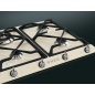SMEG GAS HOB SR964PGH CREAM VICTORIA LINE 60 CM