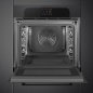 SMEG SO6204APB COMBI MICROWAVE OVEN AESTHETIC MUSA  BLACK ECLIPSE