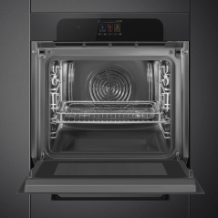 SMEG SO6104APG COMBI MICROWAVE OVEN AESTHETIC LINEA NEPTUNE GREY |F...