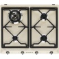 SMEG GAS HOB SR964PGH CREAM VICTORIA LINE 60 CM