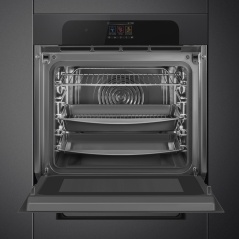 SMEG SO6104APG COMBI MICROWAVE OVEN AESTHETIC LINEA NEPTUNE GREY |F...