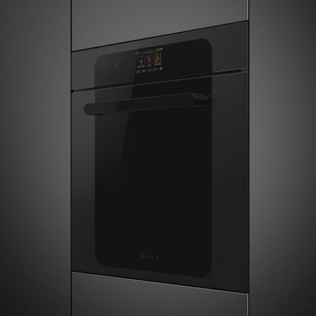 SMEG SO6204M2PB COMBI MICROWAVE OVEN AESTHETIC MUSA BLACK ECLIPSE 60 CM