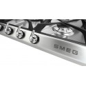SMEG GAS HOB SR975XGH STAINLESS STEEL VICTORIA LINE 70 CM