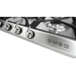 SMEG GAS HOB SR975XGH STAINLESS STEEL VICTORIA LINE 70 CM