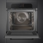 SMEG SO6204M2PB COMBI MICROWAVE OVEN AESTHETIC MUSA BLACK ECLIPSE 60 CM