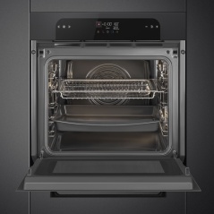 SMEG SO6102M2G COMBI MICROWAVE OVEN AESTHETIC LINEA NEPTUNE GREY |F...