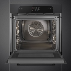 SMEG SO6102M2G COMBI MICROWAVE OVEN AESTHETIC LINEA NEPTUNE GREY |F...