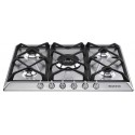 PIANO COTTURA SMEG SR975XGH ACCIAIO INOX ESTETICA VICTORIA 70 CM