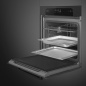 SMEG SO6202S3PB COMBI STEAM OVEN AESTHETIC MUSA BLACK ECLIPSE 60 CM