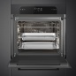 SMEG SO6202S3PB COMBI STEAM OVEN AESTHETIC MUSA BLACK ECLIPSE 60 CM