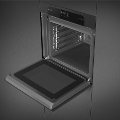 SMEG SO6102S3PG COMBI STEAM OVEN AESTHETIC LINEA NEPTUNE GREY |FAB ...