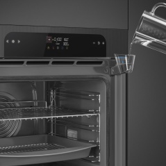 SMEG SOP6102S2PG HORNO COMBINADO VAPOR ESTÉTICAS LINEA NEPTUNE GREY...