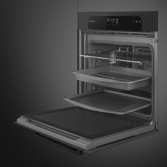 SMEG SOP6102S2PG HORNO COMBINADO VAPOR ESTÉTICAS LINEA NEPTUNE GREY...