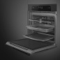 SMEG SOP6202S2PB PYROLYTIC STEAM OVEN AESTHETIC MUSA BLACK ECLIPSE 60 CM