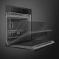 SMEG SOP6202S2PB HORNO PIROLÍTICO VAPOR ESTÉTICAS MUSA NEGRO ECLIPSE