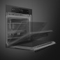 SMEG SOP6202TB EINBAU BACKOFEN DESIGNLINIEN MUSA SCHWARZ ECLIPSE