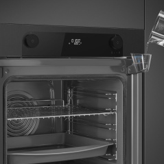 SMEG SOP6101S2B3 HORNO COMBINADO VAPOR ESTÉTICAS LINEA DEEP BLACK |...