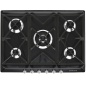 SMEG GAS HOB SR975NGH BLACK VICTORIA LINE 70 CM