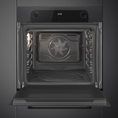 SMEG SOP6102TG EINBAU BACKOFEN DESIGNLINIEN LINEA NEPTUNE GREY |FAB...