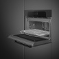 FORNO COMBINATO MICROONDE SMEG SO4204M2PB ESTETICA MUSA