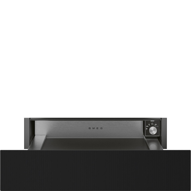 SMEG CPR215B CAJÓN CALIENTAPLATOS ESTÉTICAS MUSA NEGRO ECLIPSE