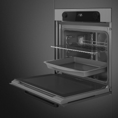 SMEG SOP6101S2B3 HORNO COMBINADO VAPOR ESTÉTICAS LINEA DEEP BLACK |...