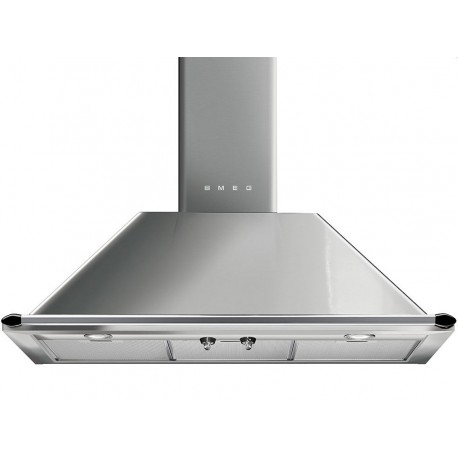 CAPPA A PARETE SMEG KTR90XE ACCIAIO INOX ESTETICA VICTORIA 90 CM